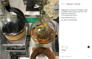 Helderpad's instagram post related to wiped film