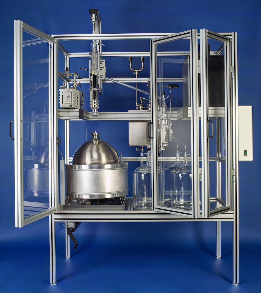 9200 spinning band cannabis distillation system